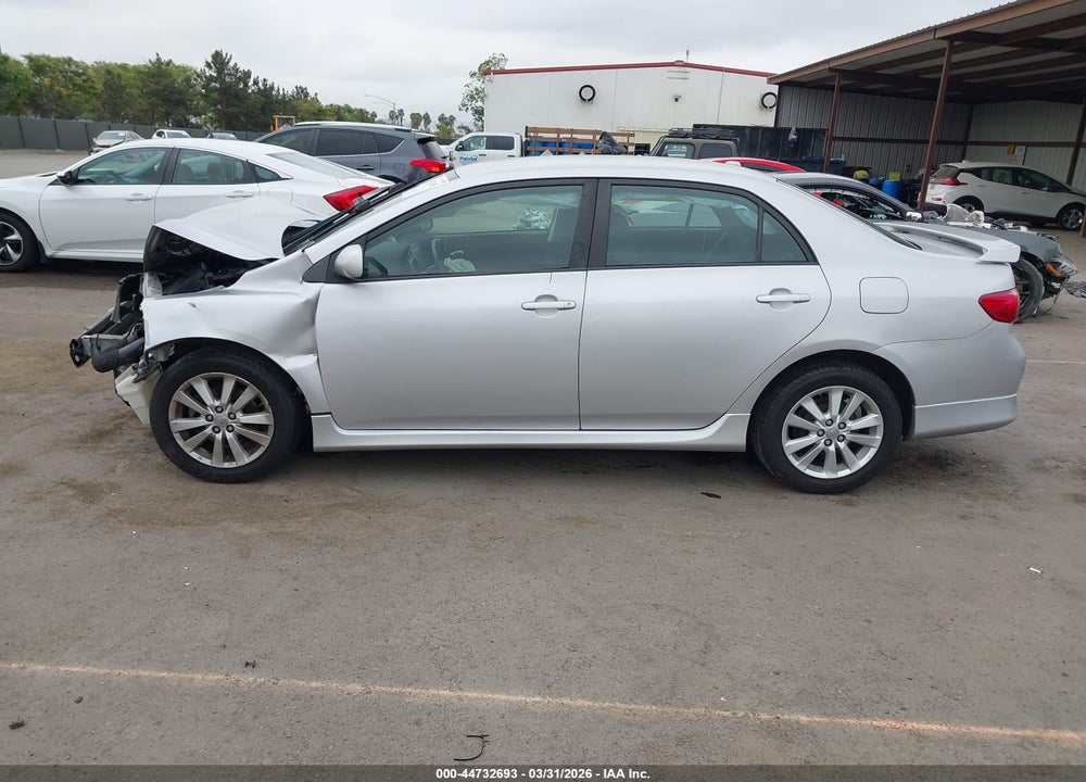 2009 TOYOTA COROLLA S VIN: 1NXBU40E79Z099935