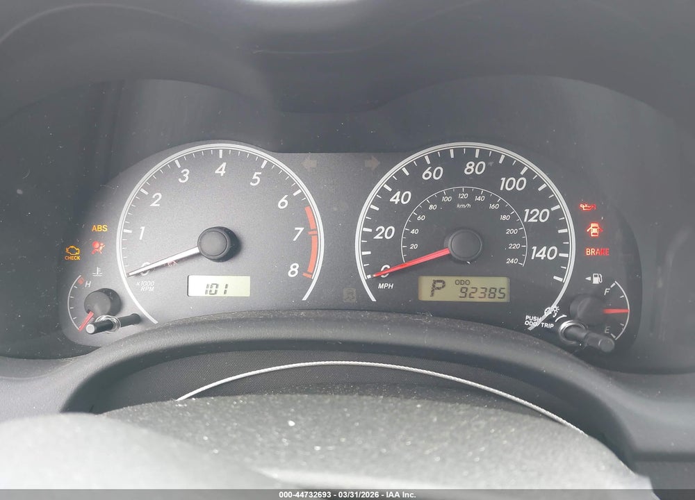 2009 TOYOTA COROLLA S VIN: 1NXBU40E79Z099935
