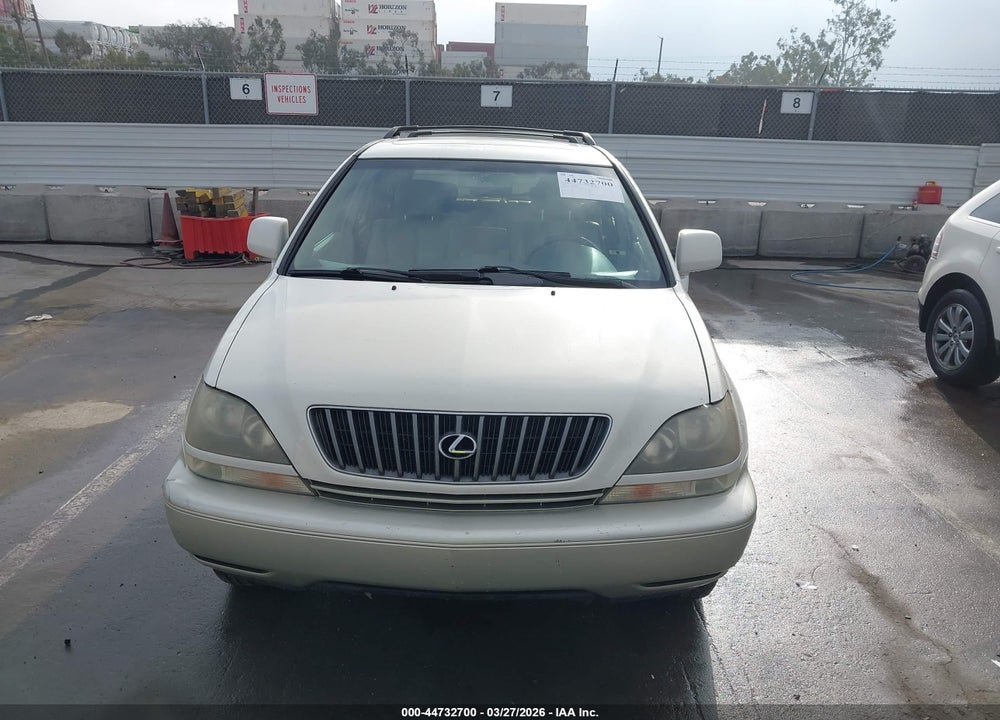 2000 LEXUS RX 300 VIN: JT6GF10U9Y0066653