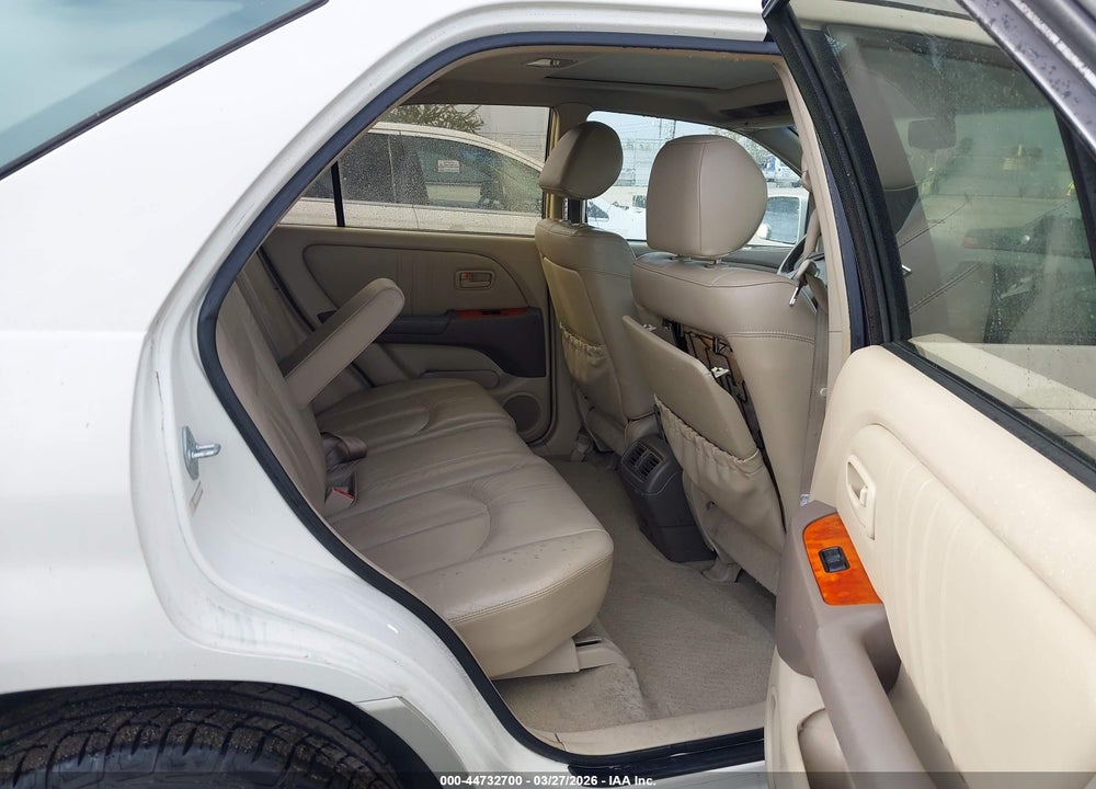 2000 LEXUS RX 300 VIN: JT6GF10U9Y0066653