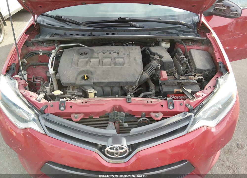 2015 TOYOTA COROLLA LE VIN: 2T1BURHE9FC275785