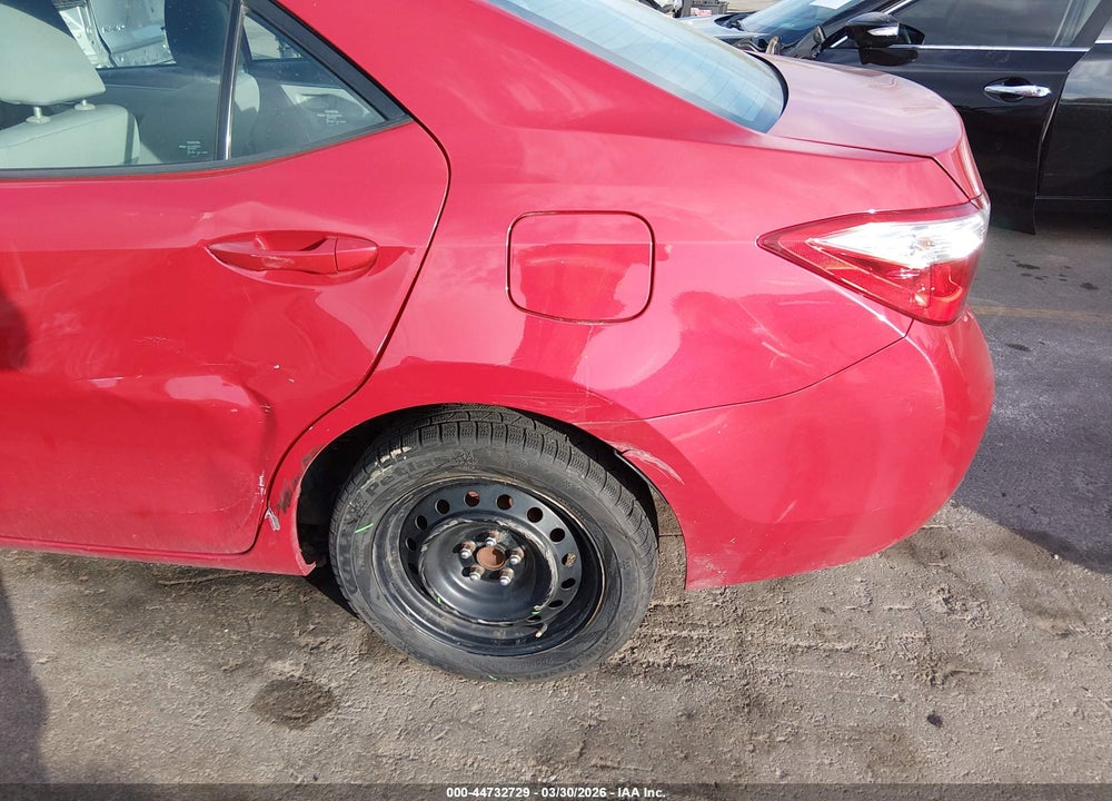 2015 TOYOTA COROLLA LE VIN: 2T1BURHE9FC275785