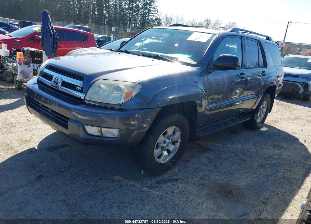 2005 TOYOTA 4RUNNER SR5 V8 VIN: JTEBT14R858027711