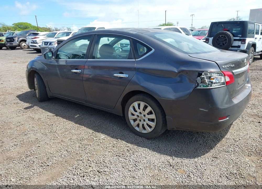 2014 NISSAN SENTRA FE+ S/FE+ SV/S/SL/SR/SV VIN: 1N4AB7AP0EN851721