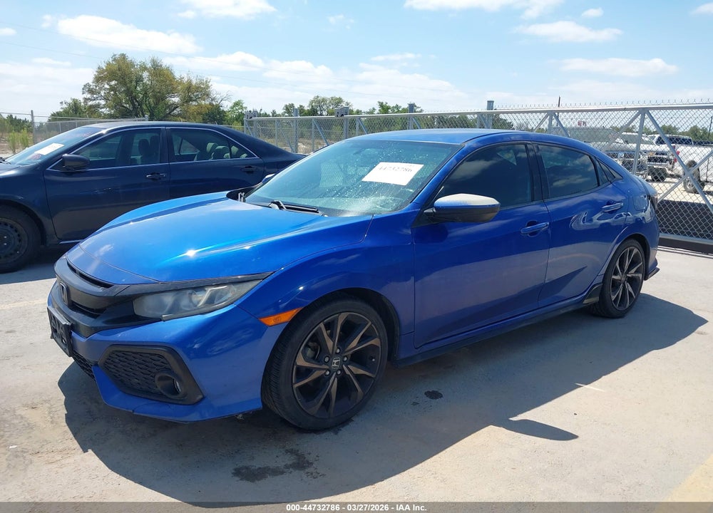 2018 HONDA CIVIC SPORT VIN: SHHFK7G45JU203716