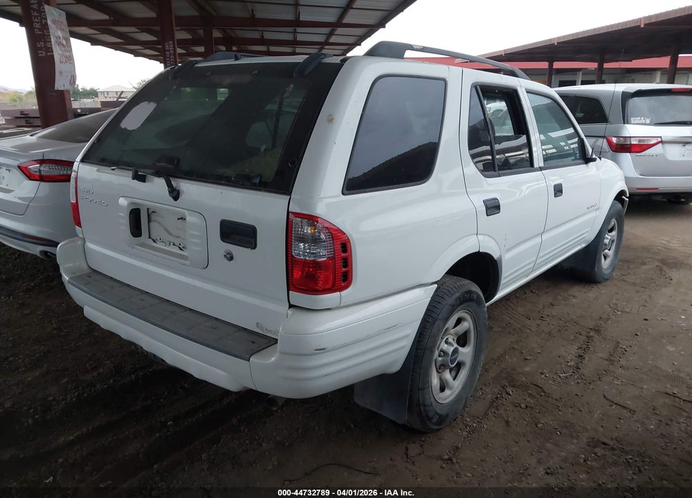 2004 ISUZU RODEO S 3.2L V6 VIN: 4S2DM58W544308022