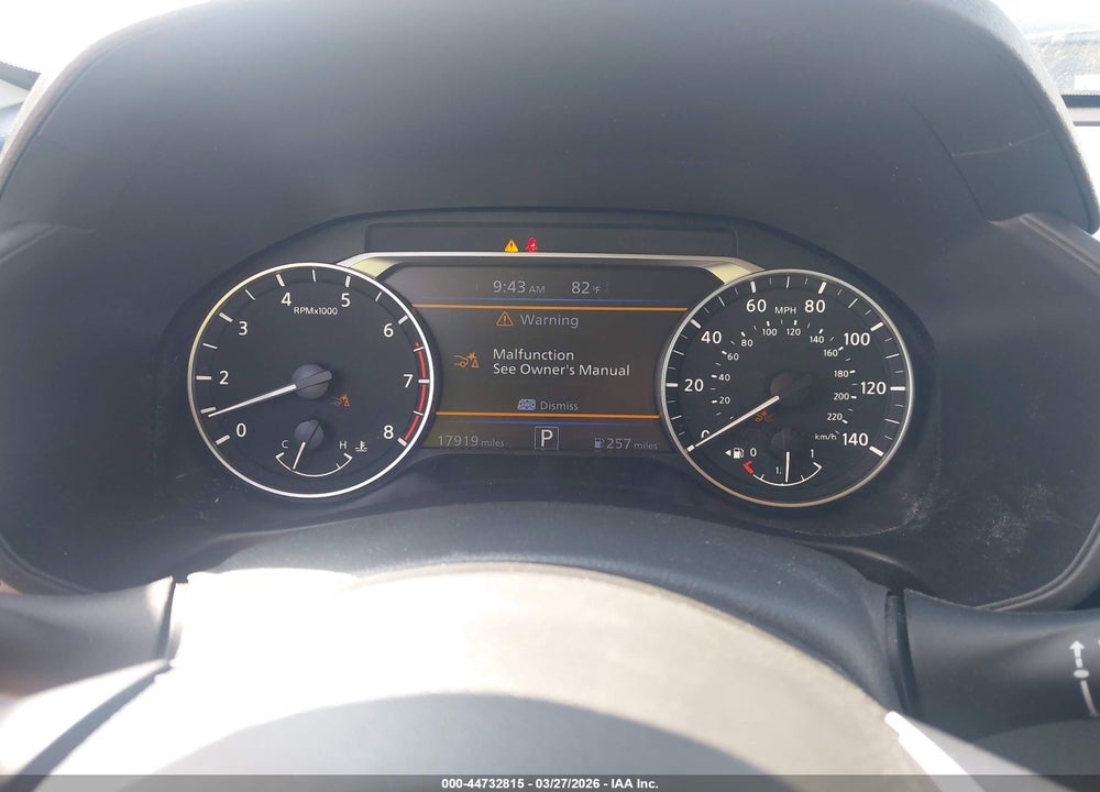 2025 NISSAN ALTIMA VIN: 1N4BL4DV8SN397028