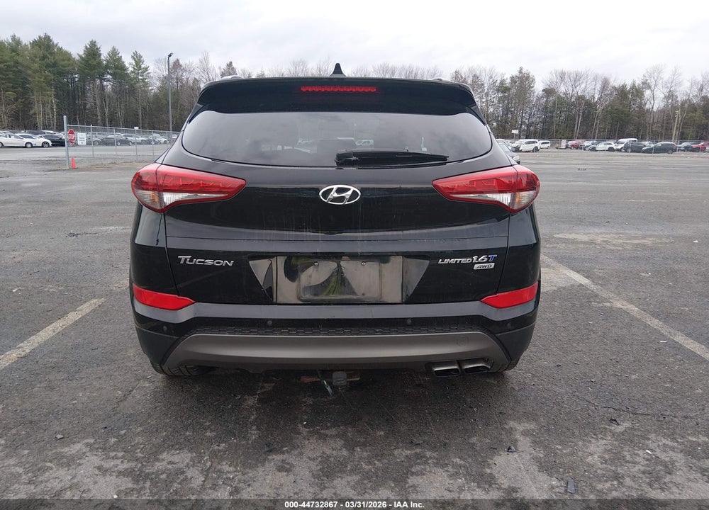 2016 HYUNDAI TUCSON LIMITED VIN: KM8J3CA25GU113843