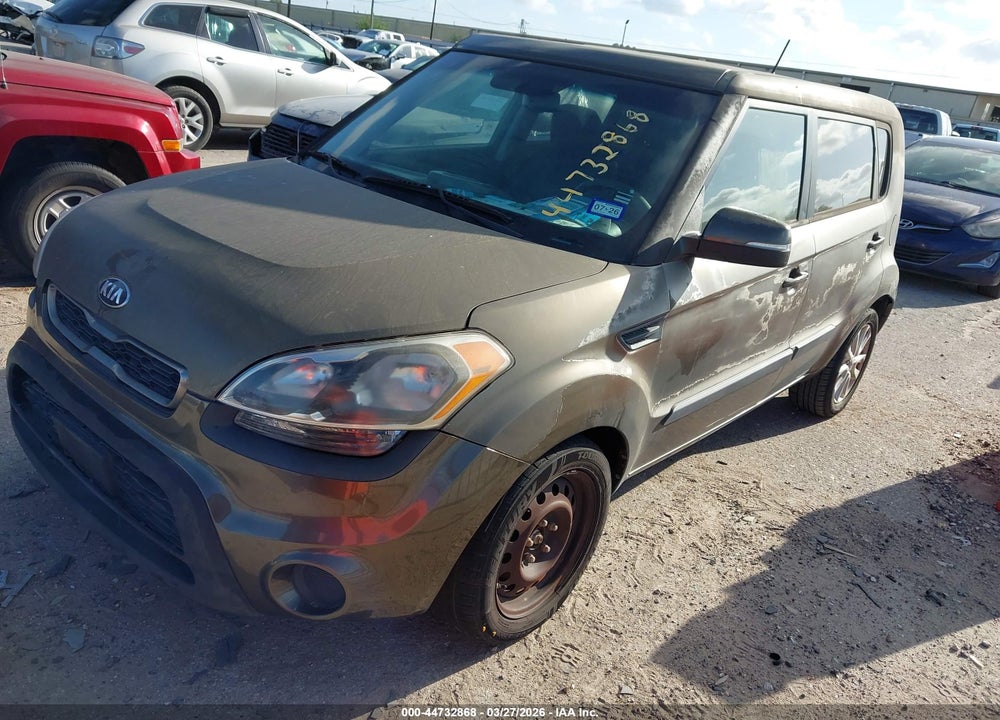 2013 KIA SOUL + VIN: KNDJT2A60D7505348