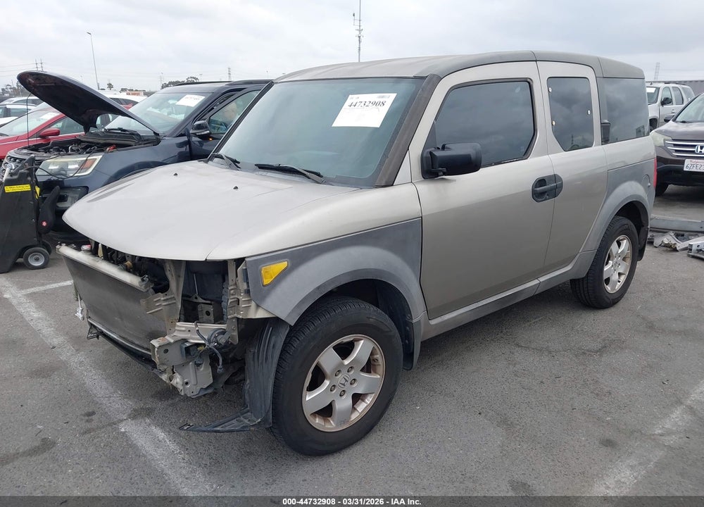 2004 HONDA ELEMENT EX VIN: 5J6YH18514L012934