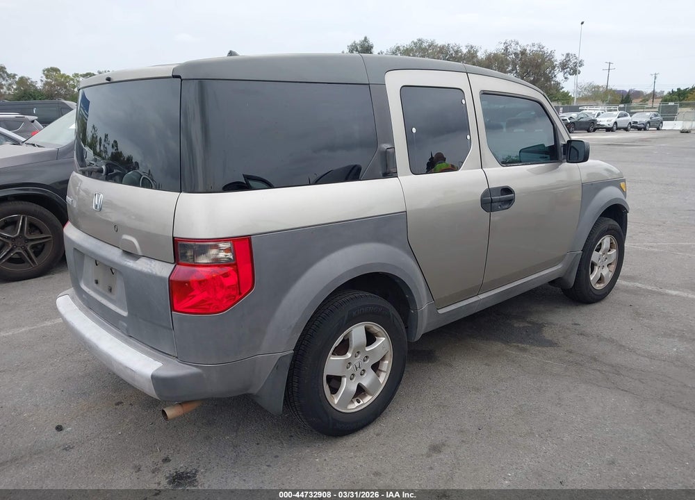 2004 HONDA ELEMENT EX VIN: 5J6YH18514L012934