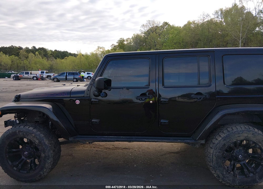 2016 JEEP WRANGLER UNLIMITED RUBICON HARD ROCK VIN: 1C4BJWFG1GL280372