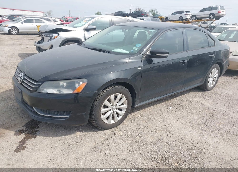 2014 VOLKSWAGEN PASSAT 1.8T WOLFSBURG EDITION VIN: 1VWAS7A37EC114175