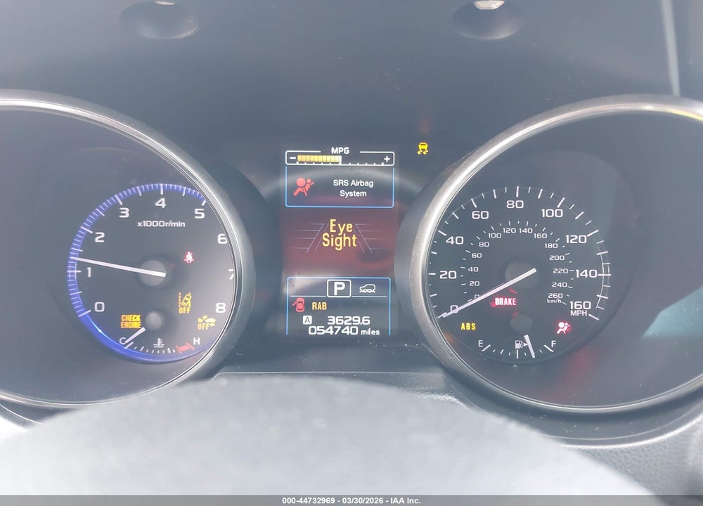 2019 SUBARU OUTBACK 3.6R LIMITED VIN: 4S4BSENC9K3208894
