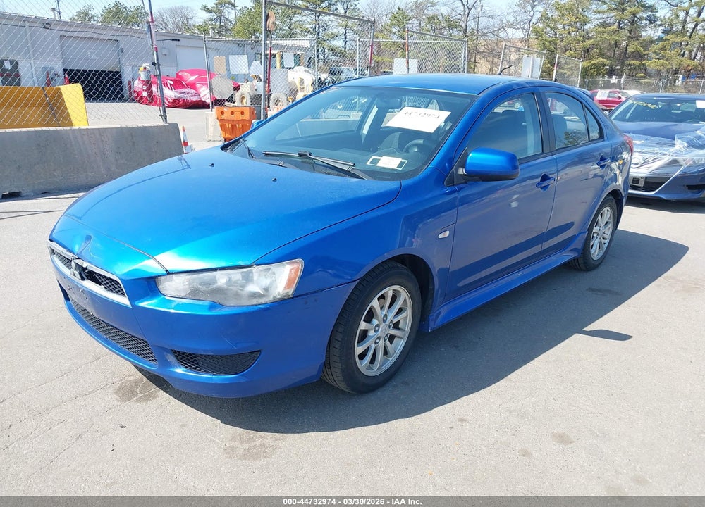 2011 MITSUBISHI LANCER SPORTBACK ES VIN: JA32X2HUXBU028809