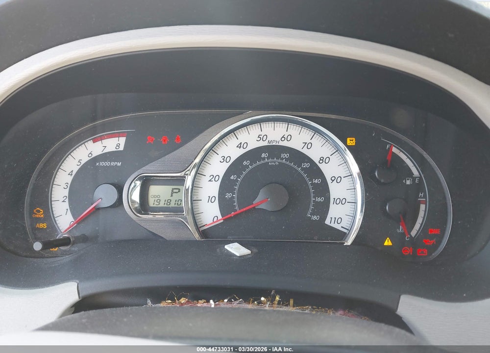 2011 TOYOTA SIENNA SE VIN: 5TDXK3DC5BS098537