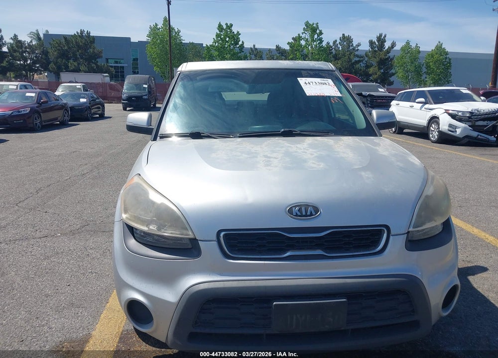 2012 KIA SOUL + VIN: KNDJT2A65C7406510