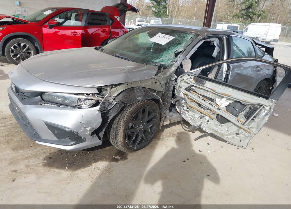 2022 HONDA CIVIC SPORT TOURING VIN: 19XFL1H88NE004121