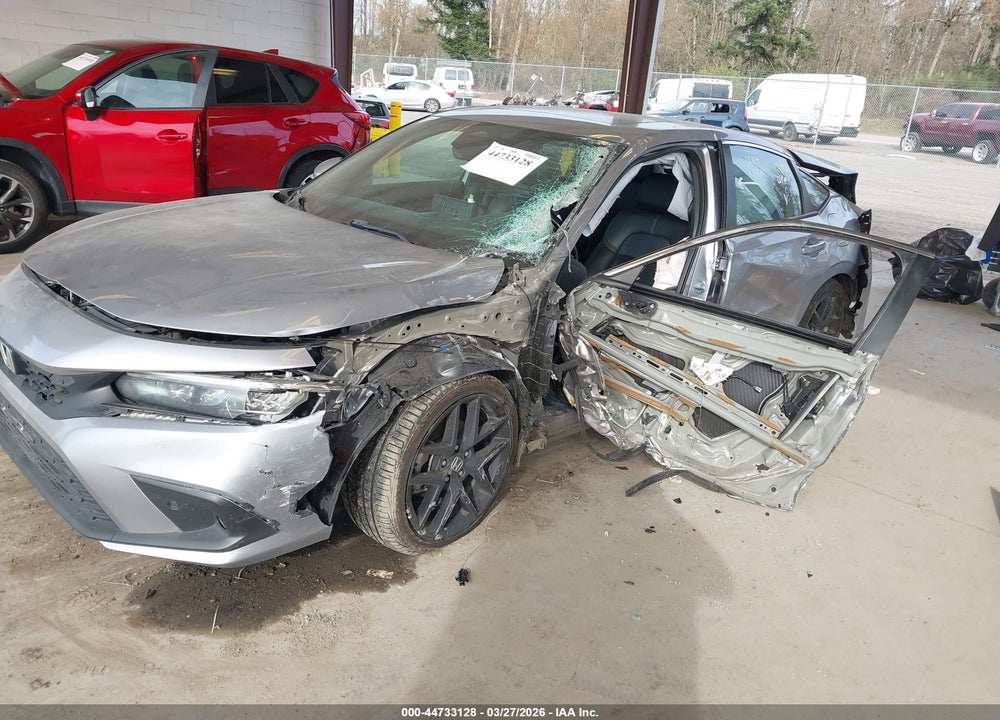 2022 HONDA CIVIC SPORT TOURING VIN: 19XFL1H88NE004121