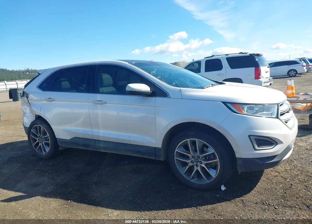2016 FORD EDGE TITANIUM VIN: 2FMPK4K91GBB88821