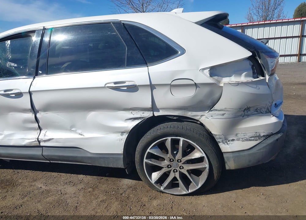 2016 FORD EDGE TITANIUM VIN: 2FMPK4K91GBB88821