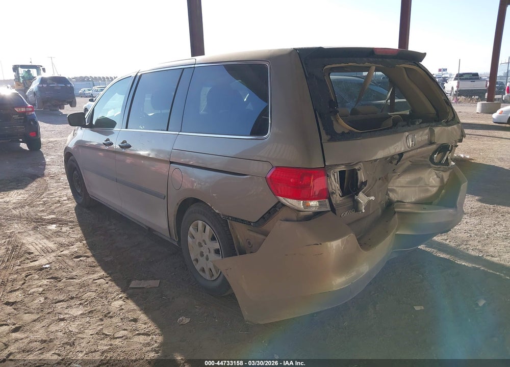2009 HONDA ODYSSEY LX VIN: 5FNRL38259B054771