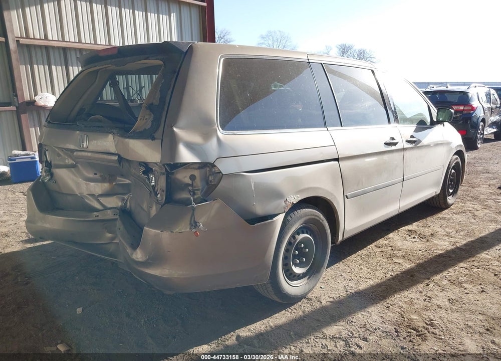 2009 HONDA ODYSSEY LX VIN: 5FNRL38259B054771