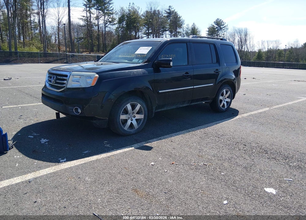 2012 HONDA PILOT TOURING VIN: 5FNYF4H99CB048730
