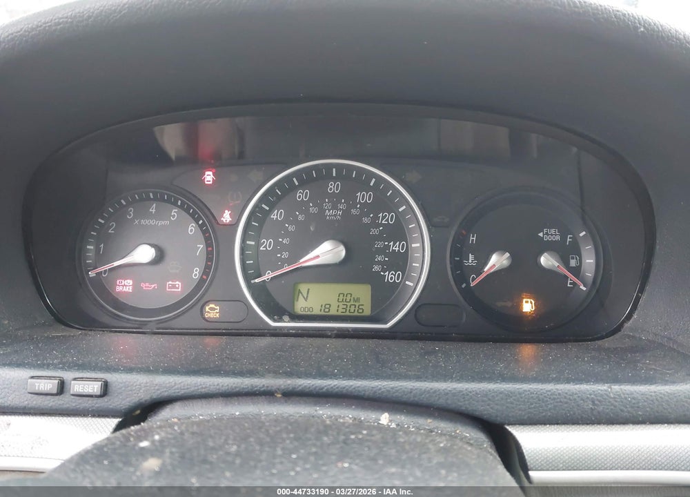 2007 HYUNDAI SONATA LIMITED/SE V6 VIN: 5NPEU46F17H213839