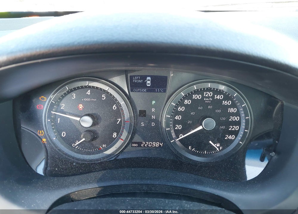 2007 LEXUS ES 350 VIN: JTHBJ46GX72147537