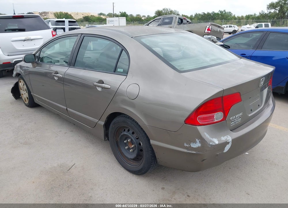 2008 HONDA CIVIC LX VIN: 2HGFA16588H341445