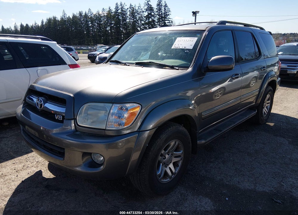 2005 TOYOTA SEQUOIA LIMITED V8 VIN: 5TDBT48A45S248289