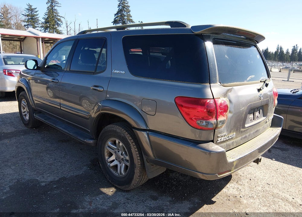 2005 TOYOTA SEQUOIA LIMITED V8 VIN: 5TDBT48A45S248289