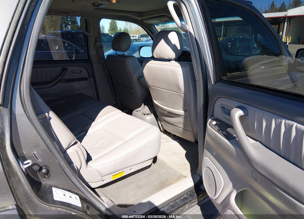 2005 TOYOTA SEQUOIA LIMITED V8 VIN: 5TDBT48A45S248289