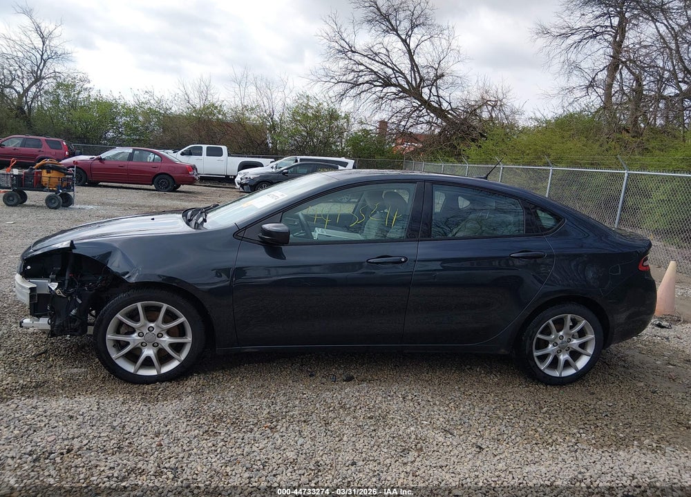 2013 DODGE DART SXT VIN: 1C3CDFBA4DD195341