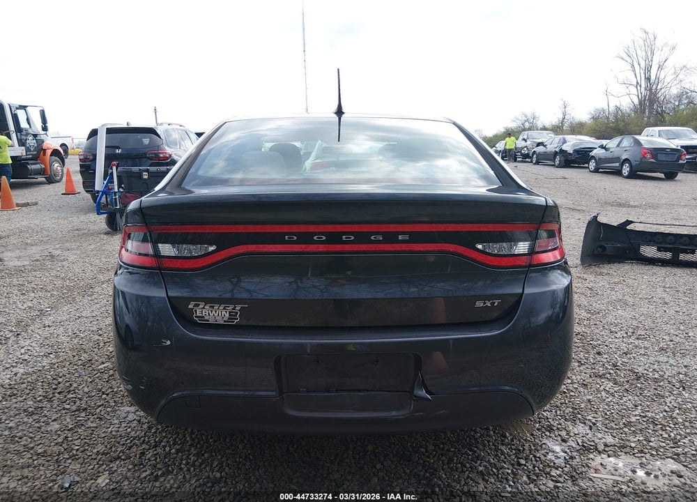 2013 DODGE DART SXT VIN: 1C3CDFBA4DD195341