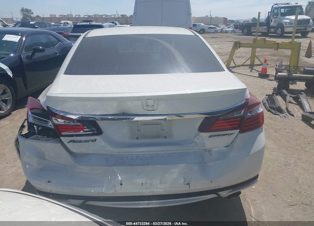 2016 HONDA ACCORD SPORT VIN: 1HGCR2F51GA158869
