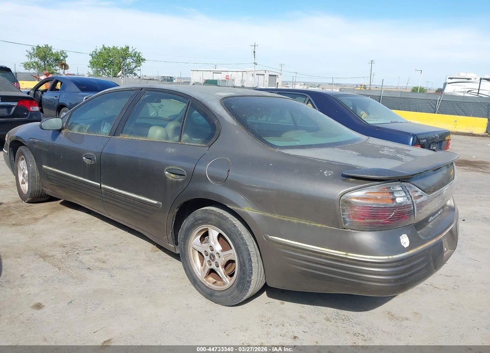 2000 PONTIAC BONNEVILLE SE VIN: 1G2HX54K9Y4150513