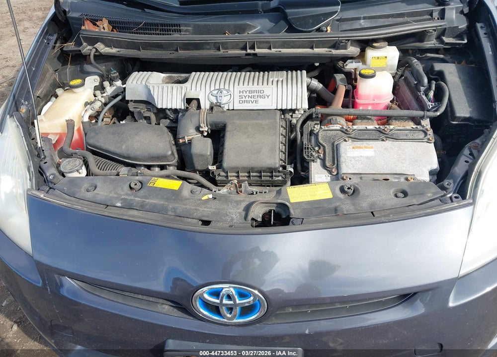 2011 TOYOTA PRIUS TWO VIN: JTDKN3DU9B1376136