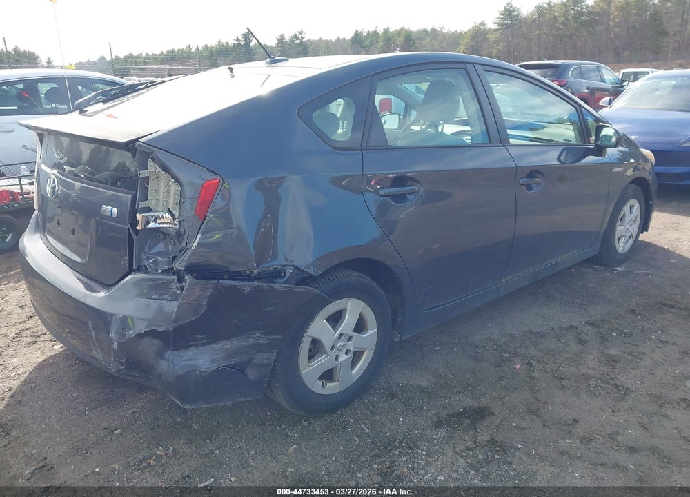 2011 TOYOTA PRIUS TWO VIN: JTDKN3DU9B1376136