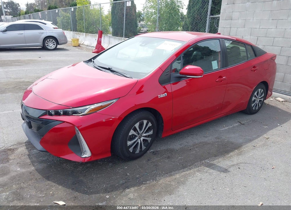 2021 TOYOTA PRIUS PRIME XLE VIN: JTDKAMFP2M3175856