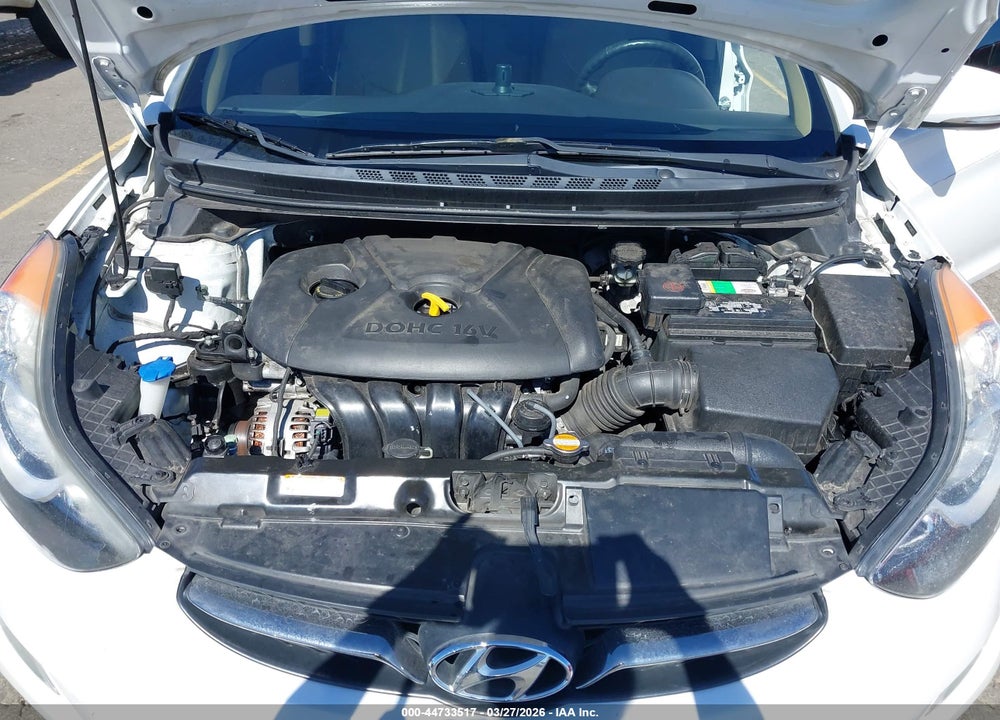 2012 HYUNDAI ELANTRA LIMITED VIN: 5NPDH4AE3CH083734