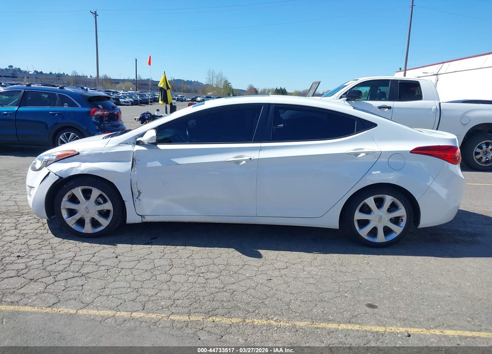 2012 HYUNDAI ELANTRA LIMITED VIN: 5NPDH4AE3CH083734