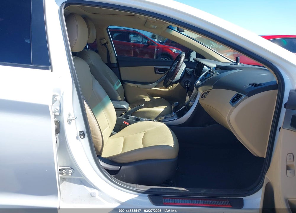 2012 HYUNDAI ELANTRA LIMITED VIN: 5NPDH4AE3CH083734