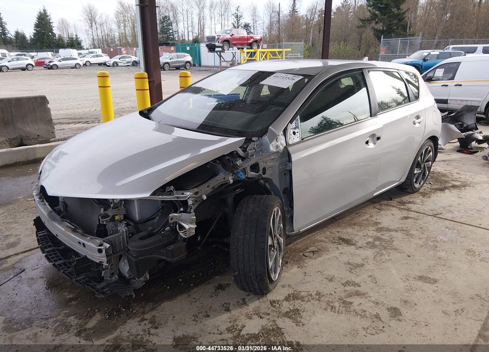2018 TOYOTA COROLLA IM VIN: JTNKARJE1JJ573565