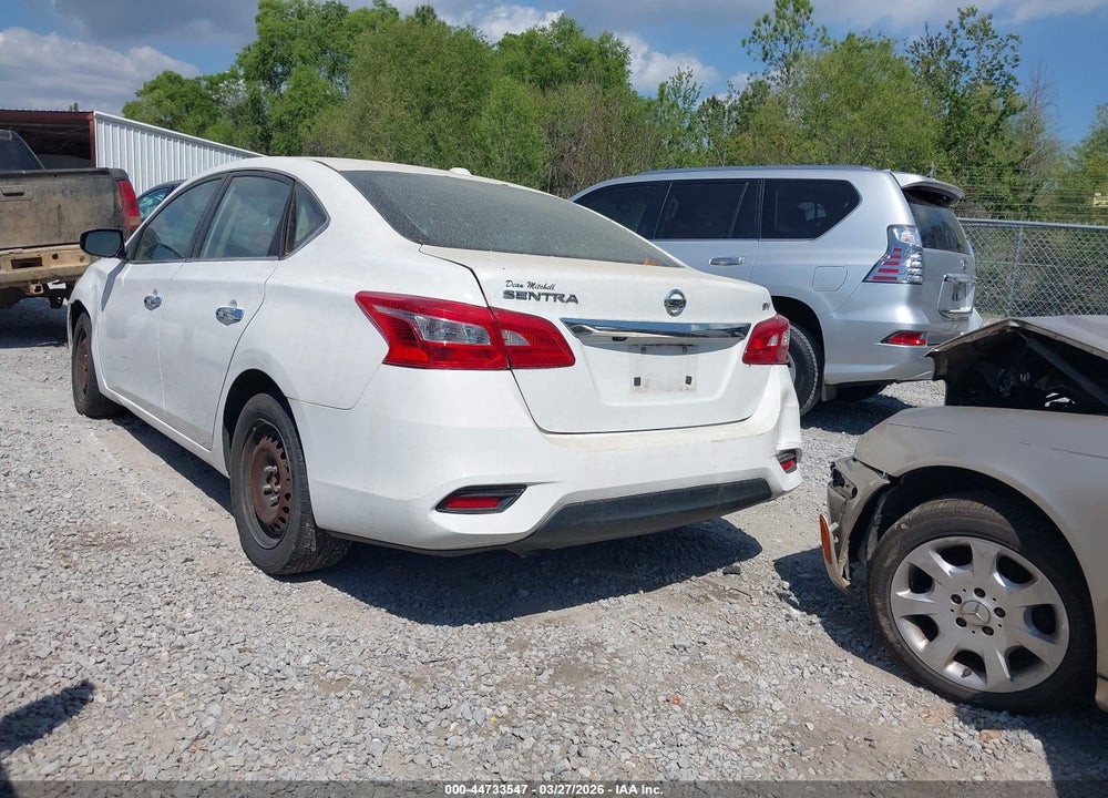2017 NISSAN SENTRA SV VIN: 3N1AB7AP7HY359823