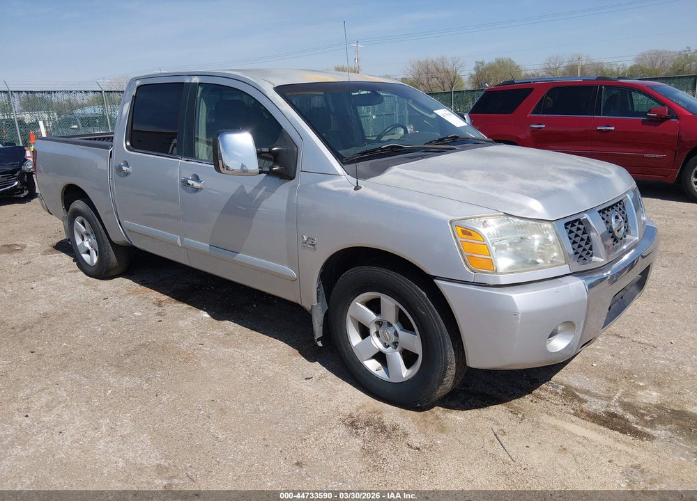 2004 NISSAN TITAN VIN: 1N6AA07A64N541060