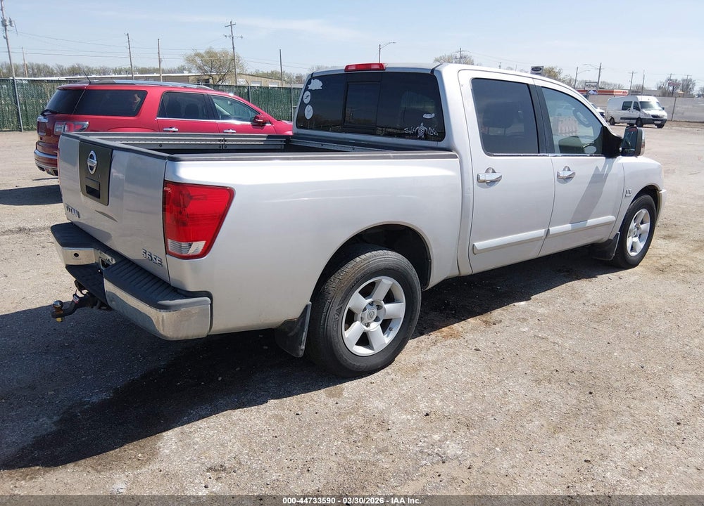 2004 NISSAN TITAN VIN: 1N6AA07A64N541060