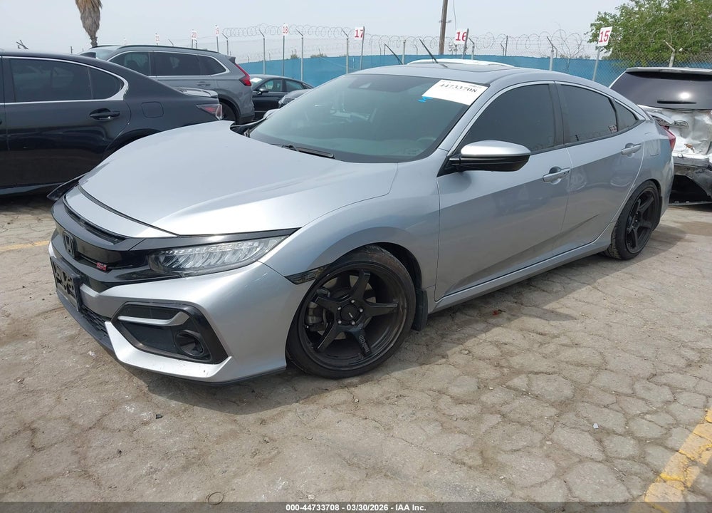 2020 HONDA CIVIC SI SEDAN VIN: 2HGFC1E53LH707042