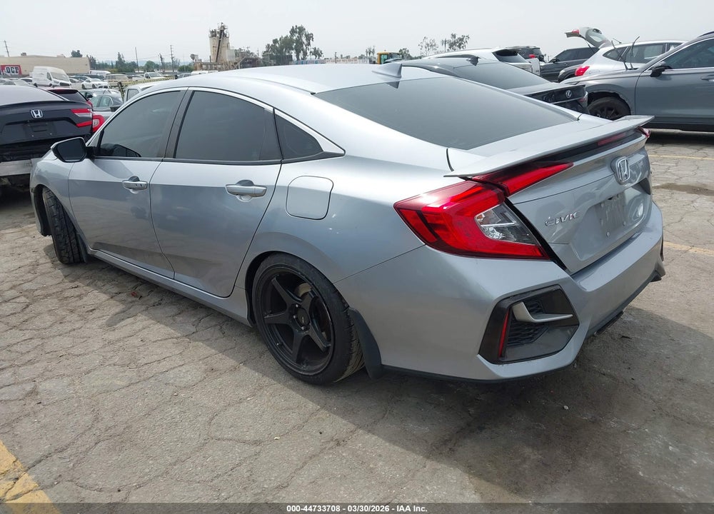 2020 HONDA CIVIC SI SEDAN VIN: 2HGFC1E53LH707042